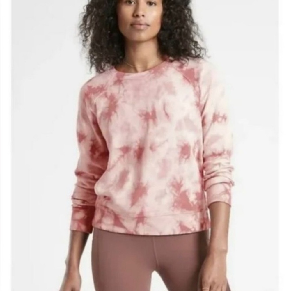 Athleta Sundown Tie Dye sweatshirt
